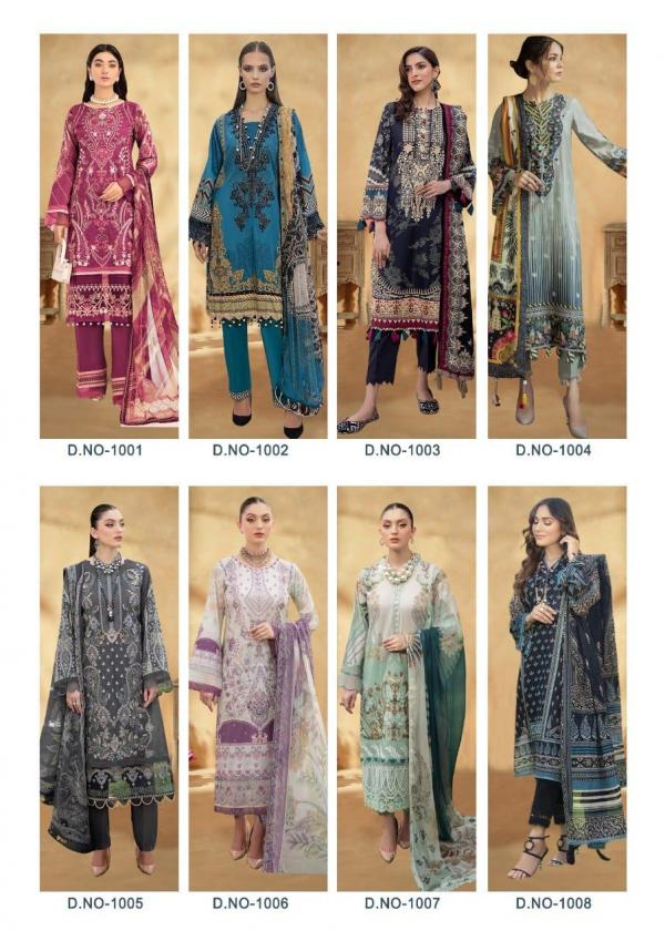 Js Priya Falsafaa Vol-1 Cotton Designer Exclusive Dress Material